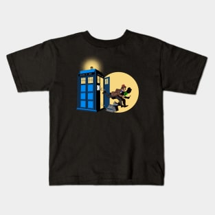 RAGGEDY TIMELORD Kids T-Shirt